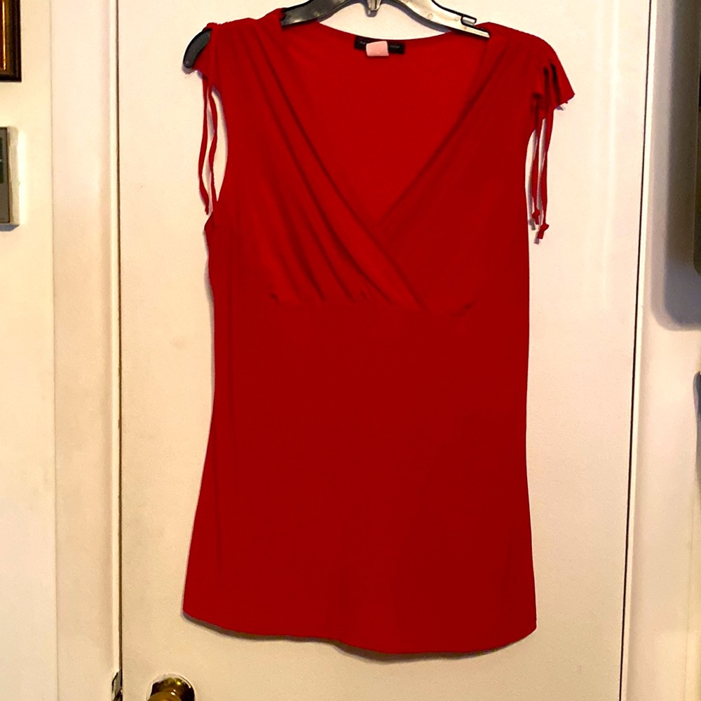 A beautiful red top